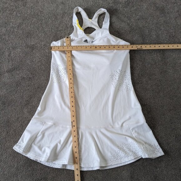 Adidas London Y Dress Women's One Piece Tennis Sports GYM White HT5947 Size XL - Picture 12 of 16